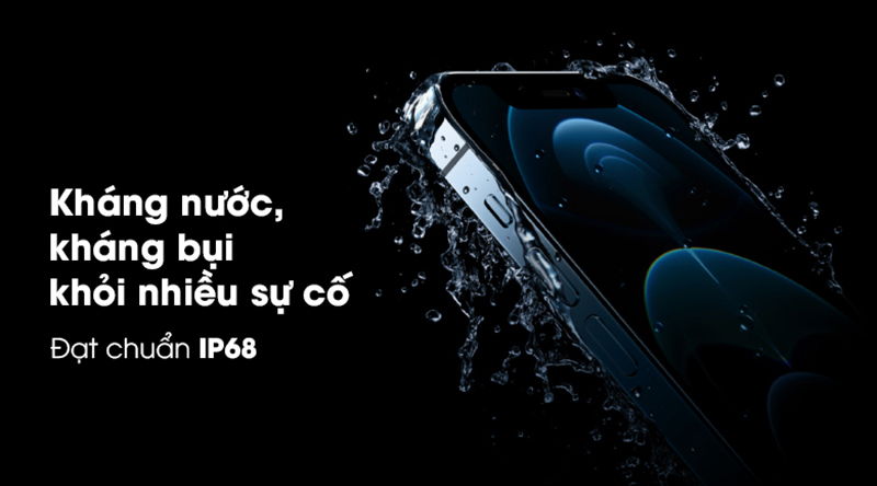 iPhone với khả năng kháng nước chuẩn IP68